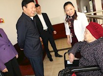 送字画 庆重阳