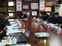 陈廷剑主席参加审查工作会议