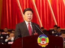 区政协二届三次会议隆重开幕