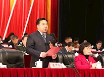区政协二届三次会议隆重开幕