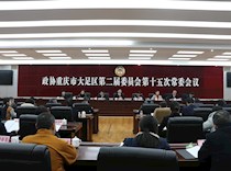 区政协召开二届十五次常委会议