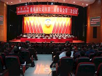 区政协二届三次会议胜利闭幕