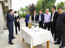 区政协调研组赴义乌考察污水处理设施建设