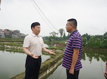 区领导带队到潼南开展污水偷排直排乱排交叉调研