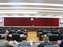 陈廷剑为机关干部上专题党课