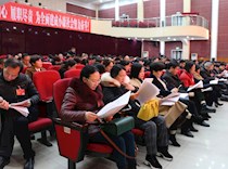 区政协二届四次会议召开