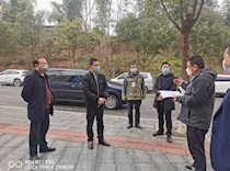 肖朝华赴万古镇督导疫情防控工作