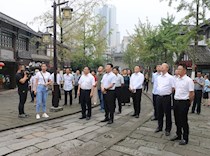 陈廷剑率考察组赴四川省内江市考察调研