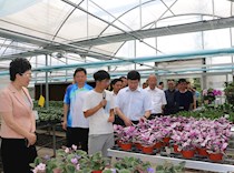 区政协考察组到乐至县学习交流
