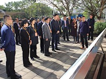 区政协视察环保设施建设及运营工作