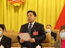 区政协二届五次会议隆重开幕