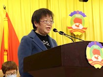 区政协二届五次会议第二次大会召开