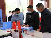 区政协副主席肖朝华督查疫情防控工作