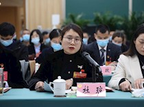 委员在区政协三届一次会议联组协商会议上发言