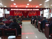 高升镇传达学习政协大足区三届一次会议精神