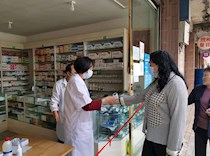 区政协副主席薛燕到智凤街道督导疫情防控工作
