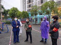 区政协副主席薛燕督导疫情防控工作