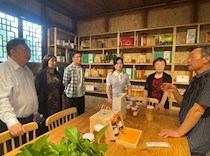 区政协副主席李德芬到高坪镇调研生态农业项目建设