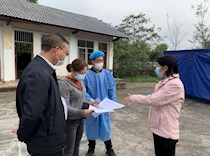 大足区政协主席廖文丽到智凤街道黄连、福寿、永福等社区督导疫情防控工作
