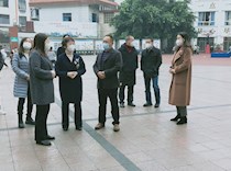 区政协副主席李德芬到龙水调研中小学教育工作