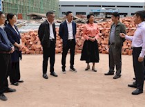 区政协主席廖文丽调研广东大足商会回乡投资项目