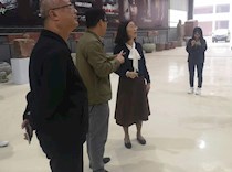 合川区政协副主席李文莉一行来足考察